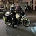 Französische Polizei auf Mt09 Tracer